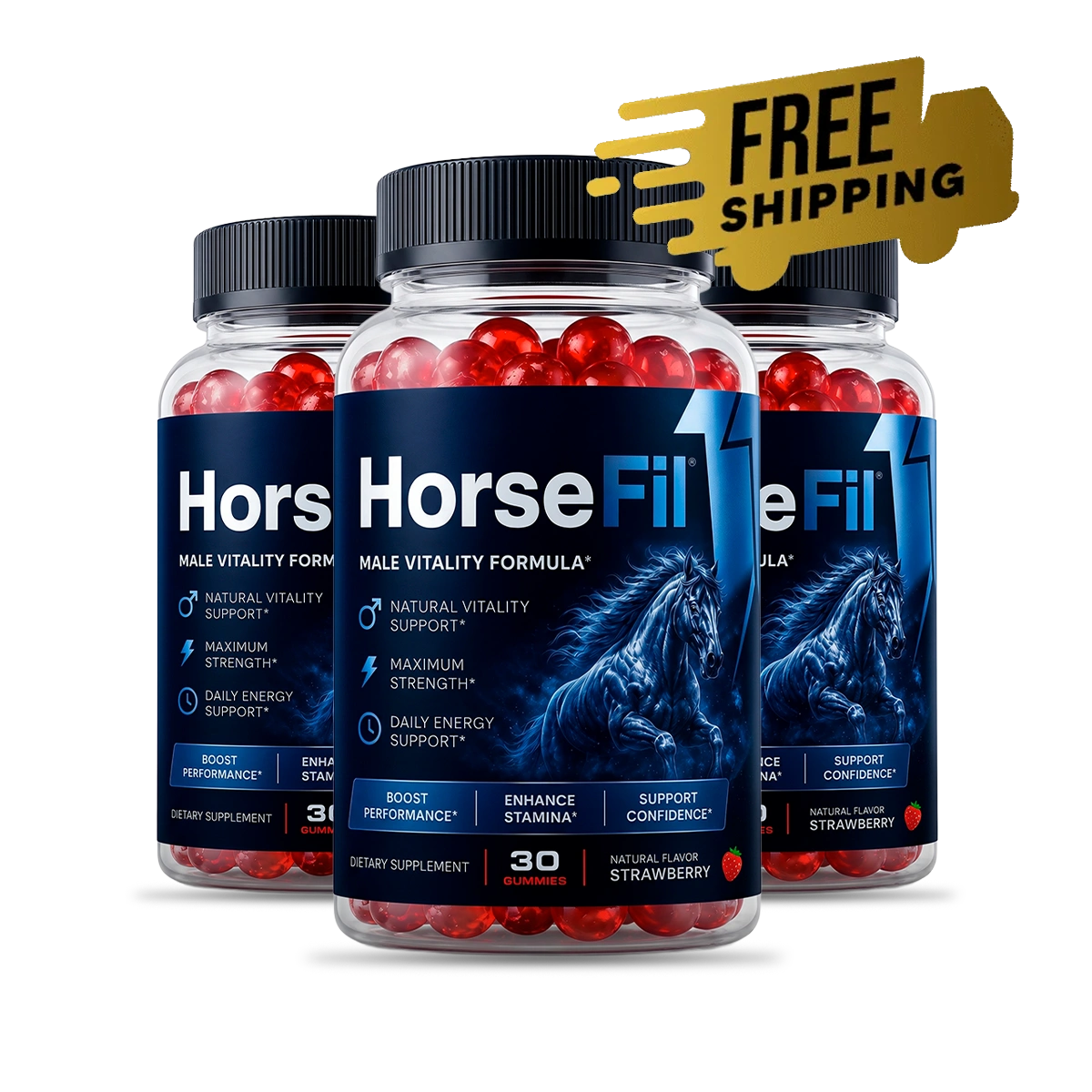HorseFil  3 bottles